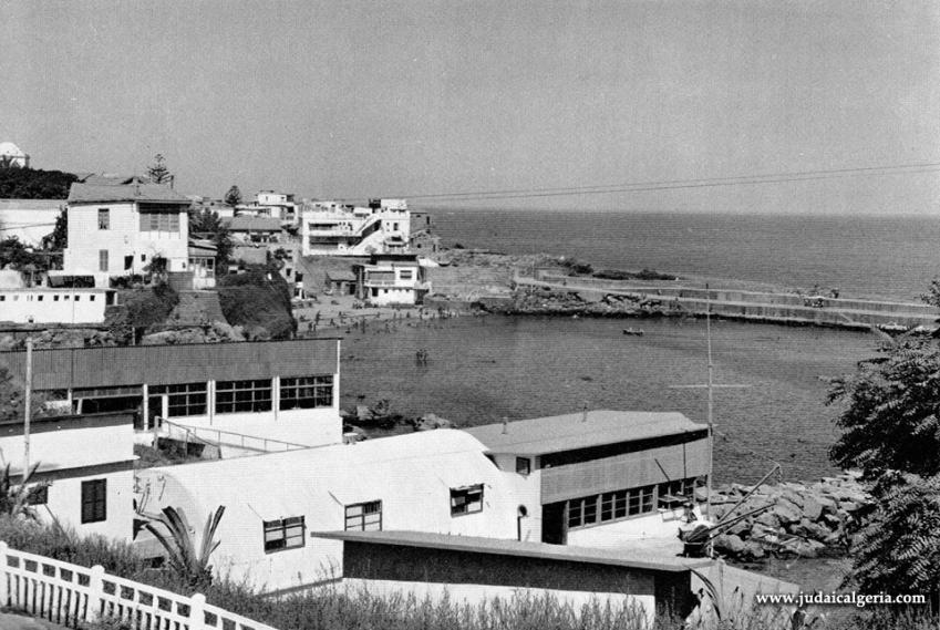 Alger la pointe pescade la plage franco et le port