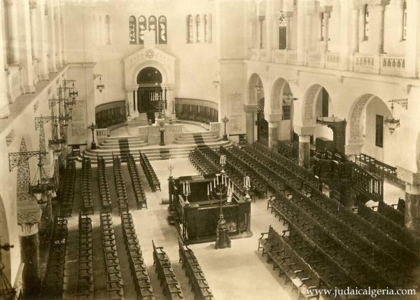 Oran interieur de la synagogue